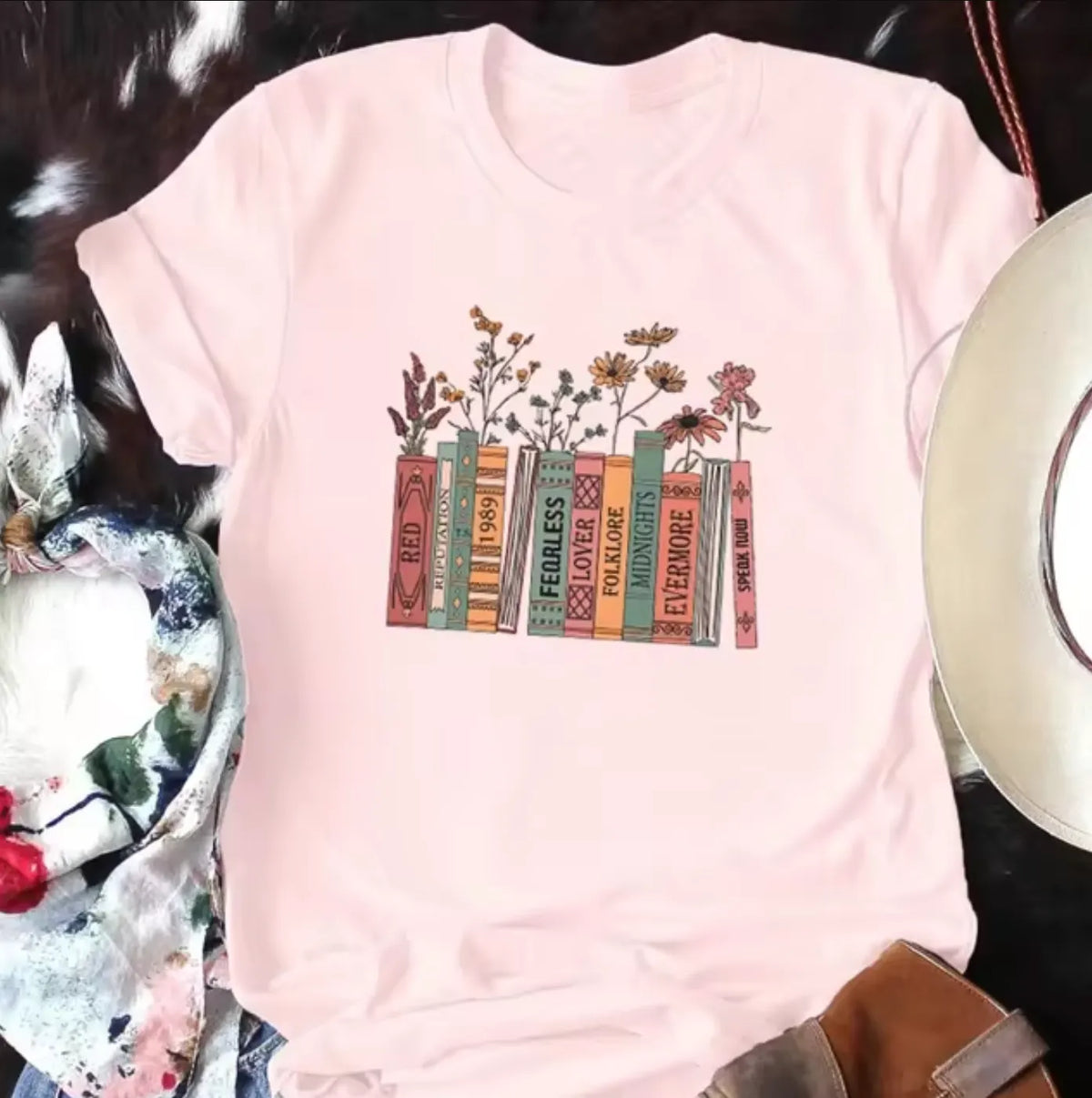 A Vintage Style T-Shirt with Delicate Timeless Details