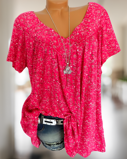 Well Tailored T-Shirt with a Graceful Silhouette