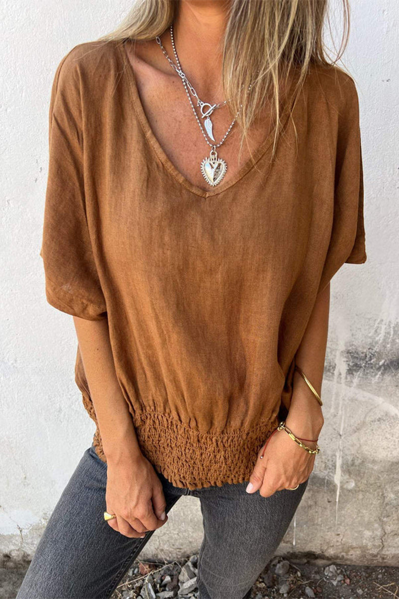 Well Tailored T-Shirt with a Graceful Silhouette