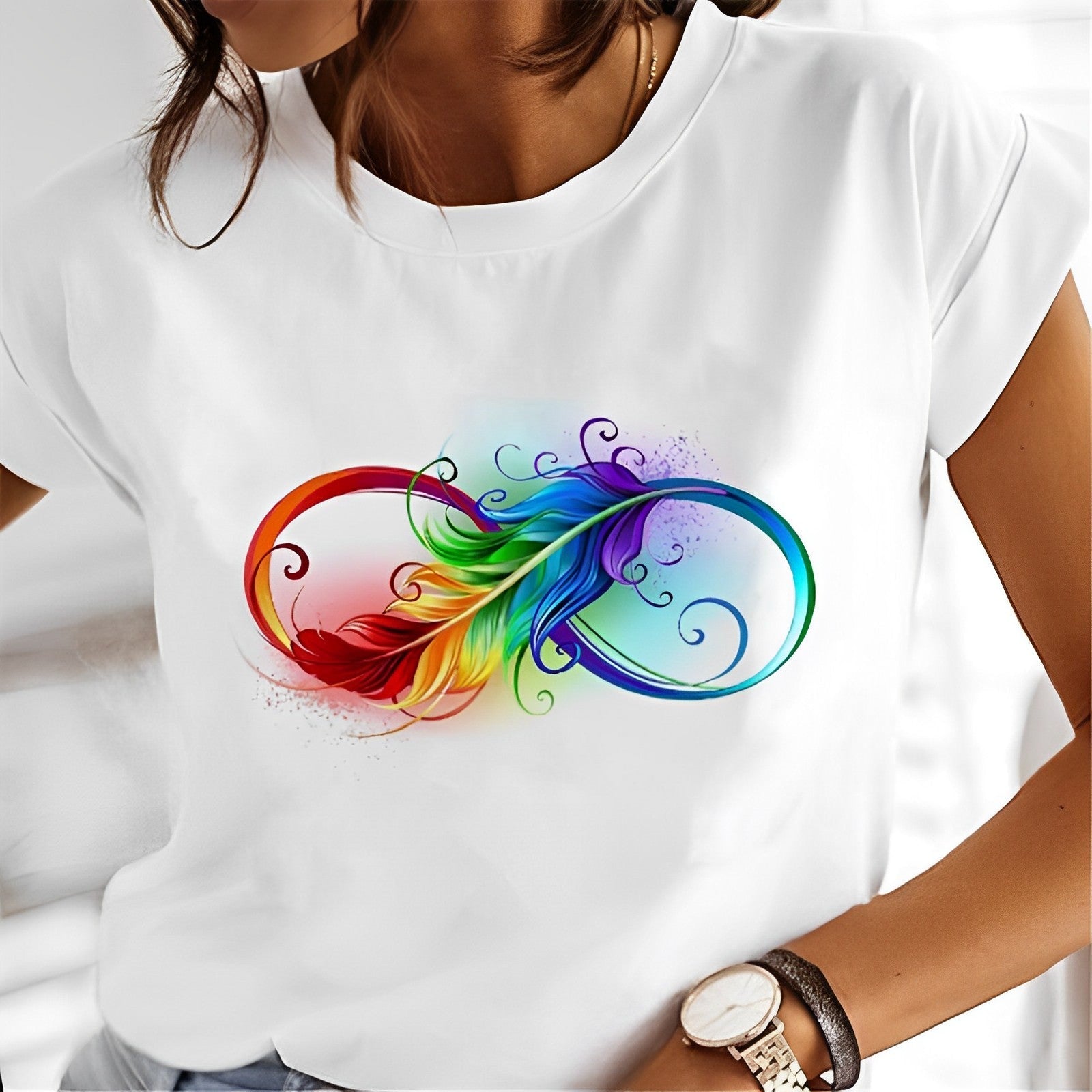 Beautifully Crafted T-Shirt in a Classic Style