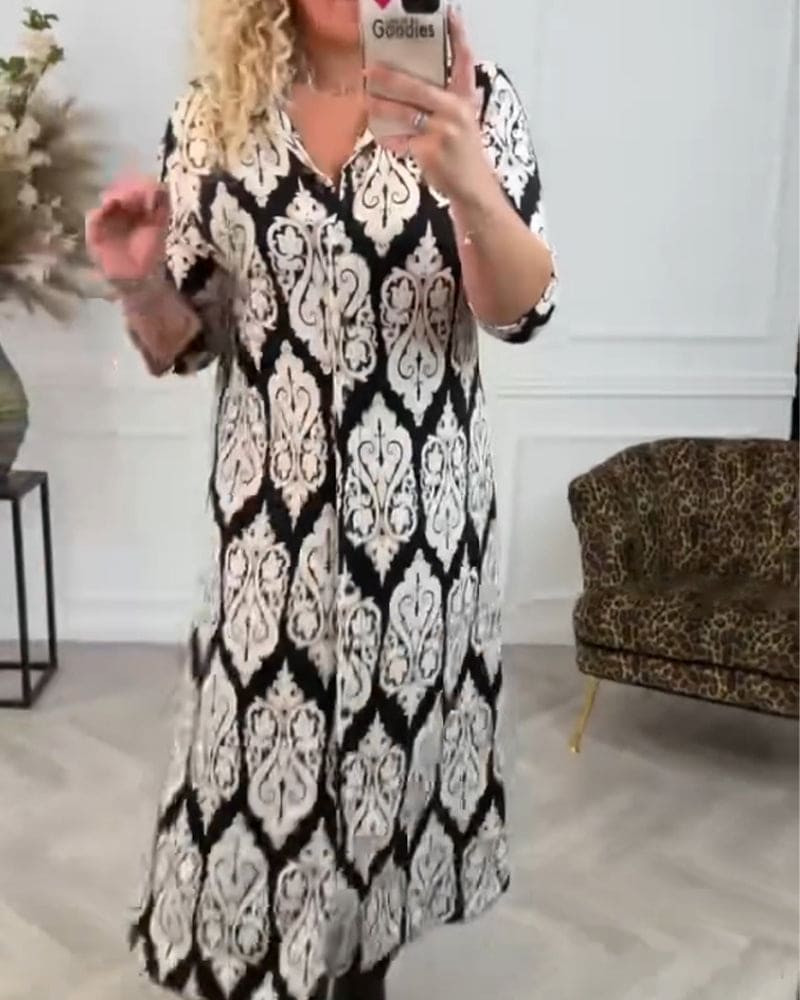 Elegantly Styled Dress for Everyday Wear
