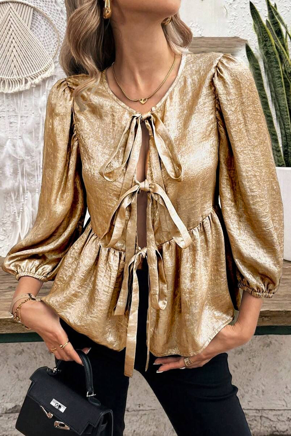 Elegantly Styled Blouse for Everyday Wear