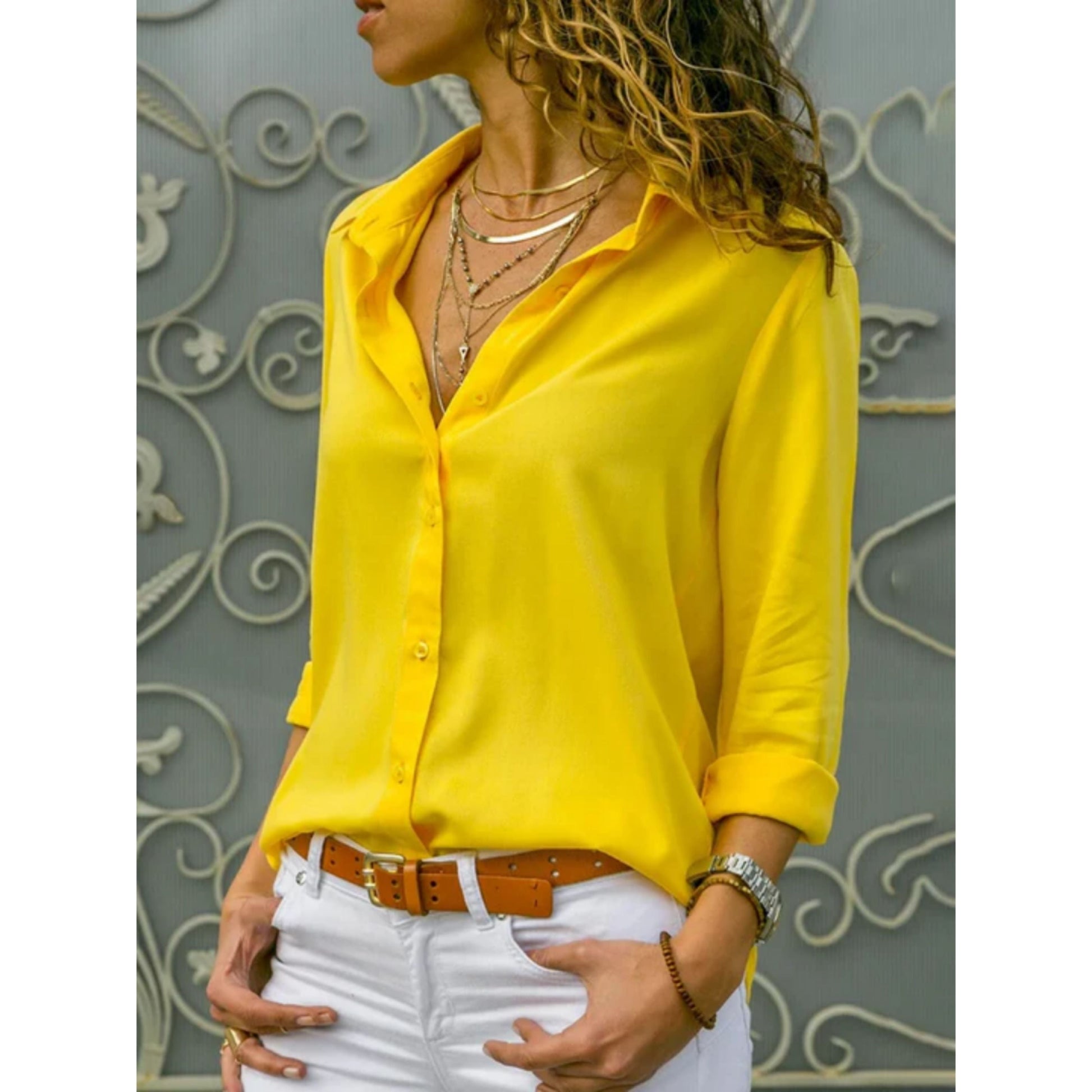 A Vintage Style Shirt with Delicate Timeless Details