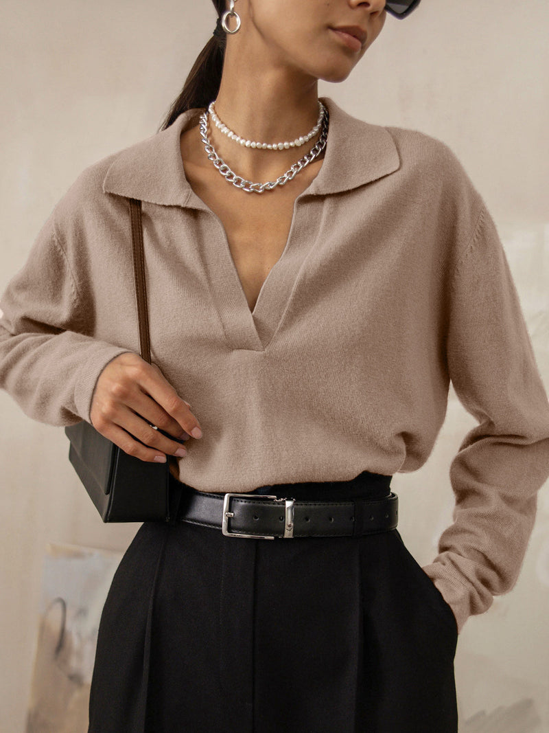 Gracefully Designed Sweater