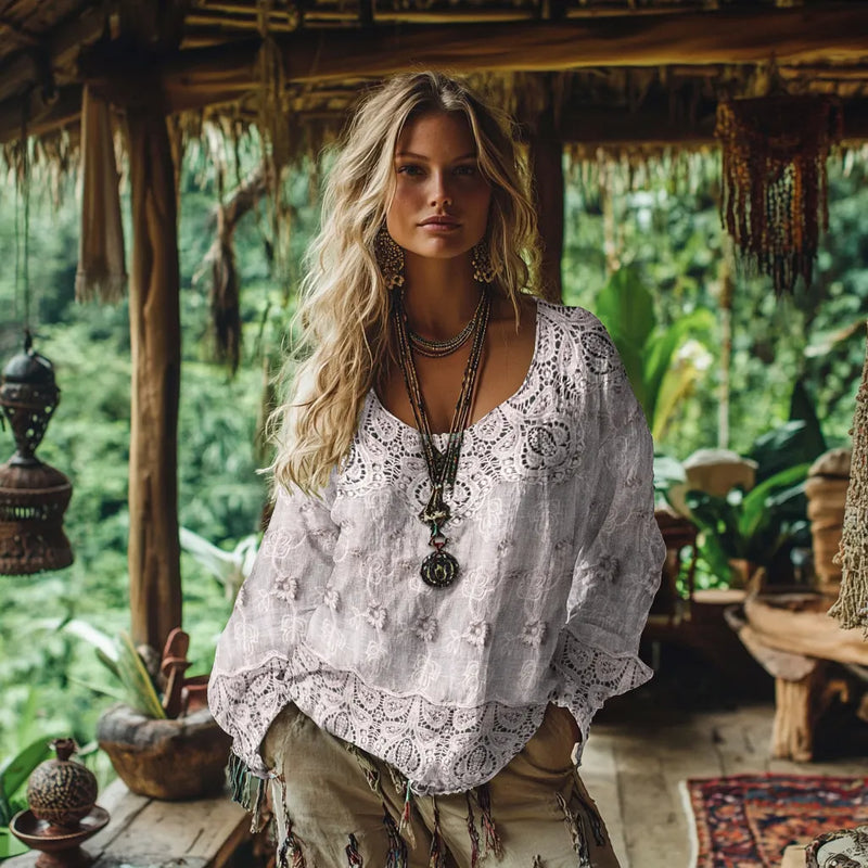 Gracefully Designed Blouse