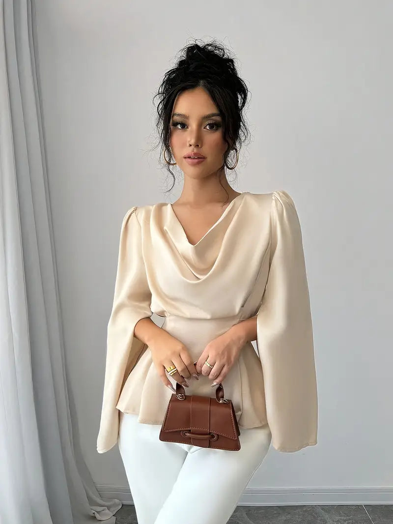 Classic Vintage Blouse with a Flattering Fit
