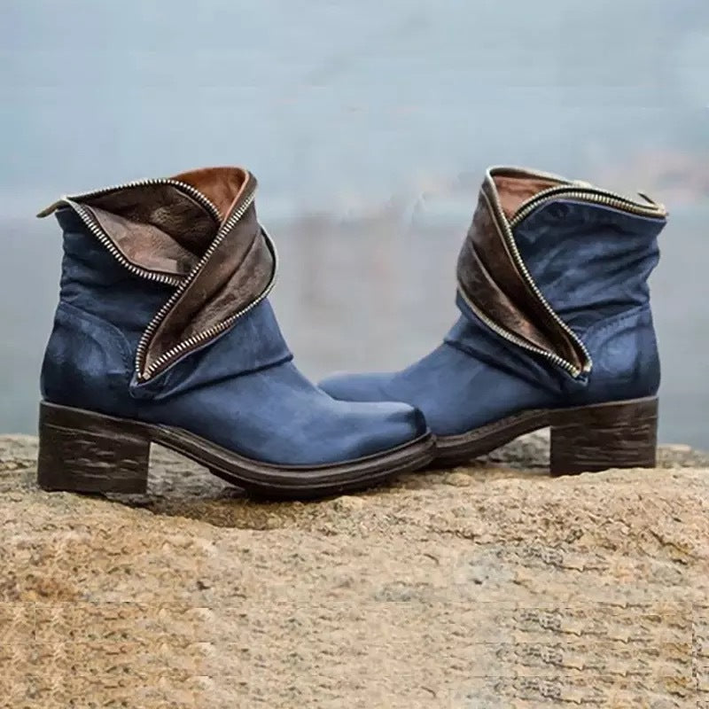 Classic Orthopedic Boots with Timeless Style