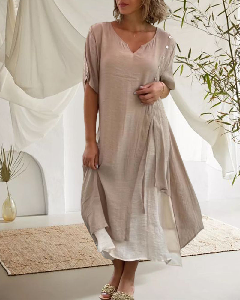 Well Tailored Dress with a Graceful Silhouette