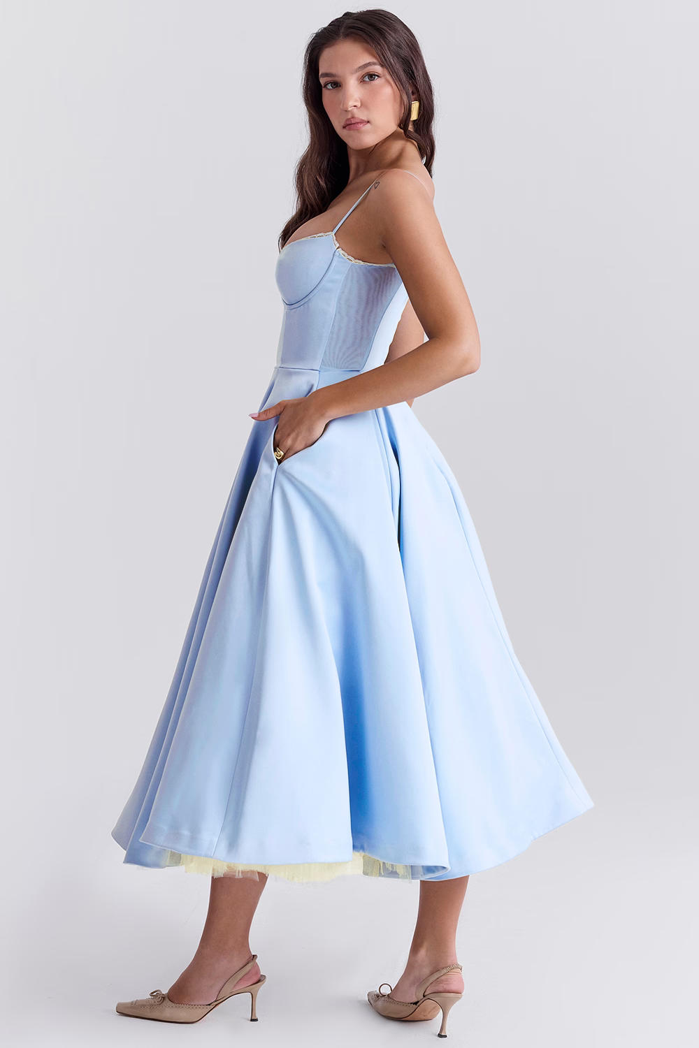 Elegantly Styled Dress for Everyday Wear