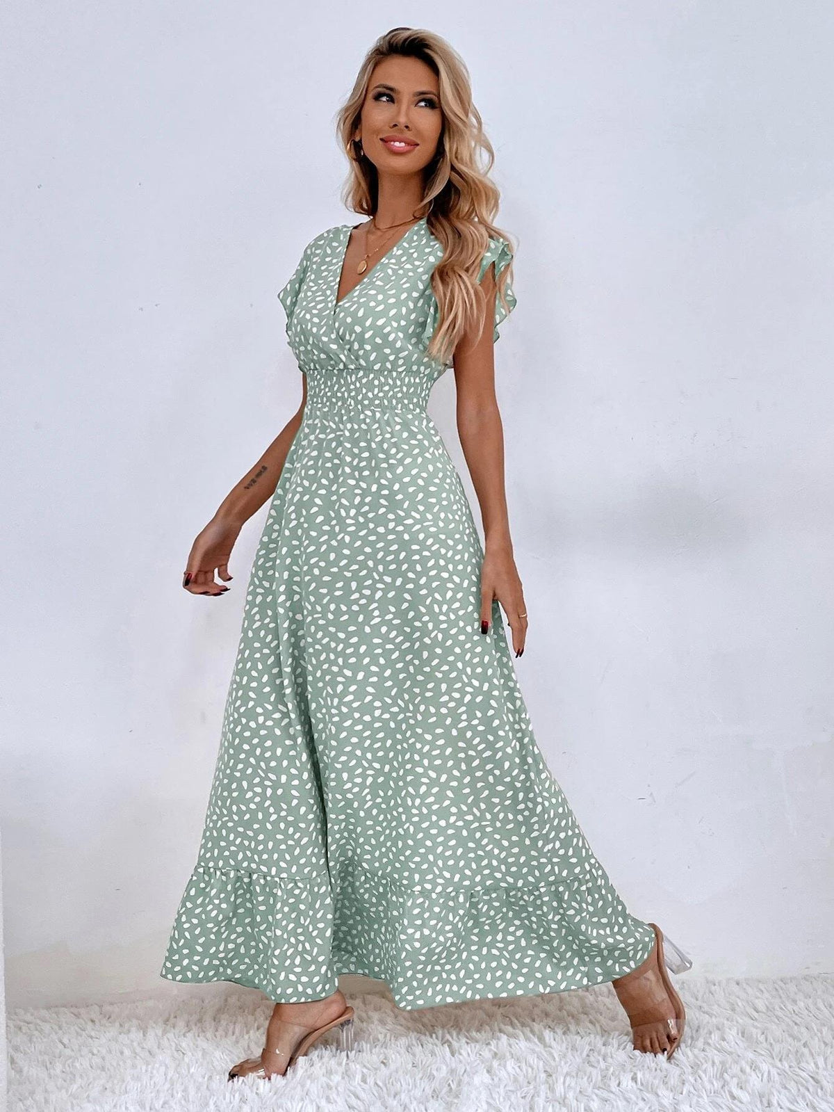 A Vintage Style Dress with Delicate Timeless Details