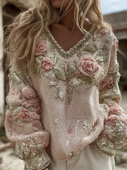 Gracefully Designed Sweater