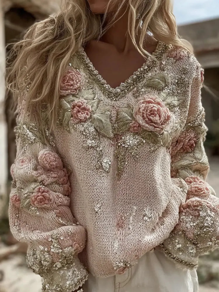 Gracefully Designed Sweater