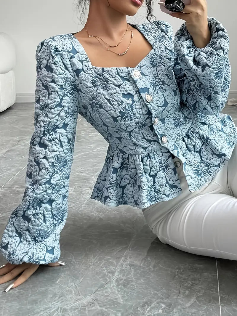 Gracefully Styled Blouse for Any Occasion