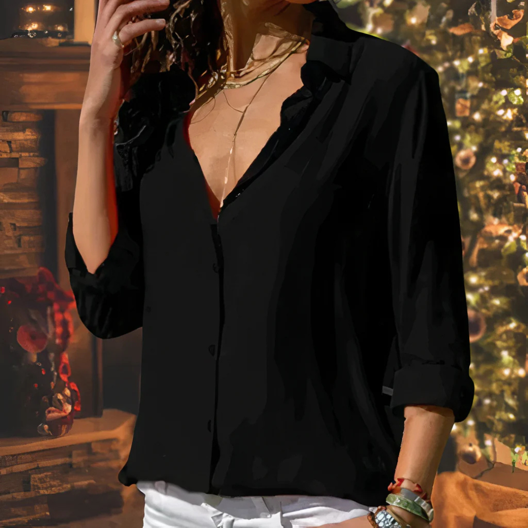 A Vintage Style Shirt with Delicate Timeless Details
