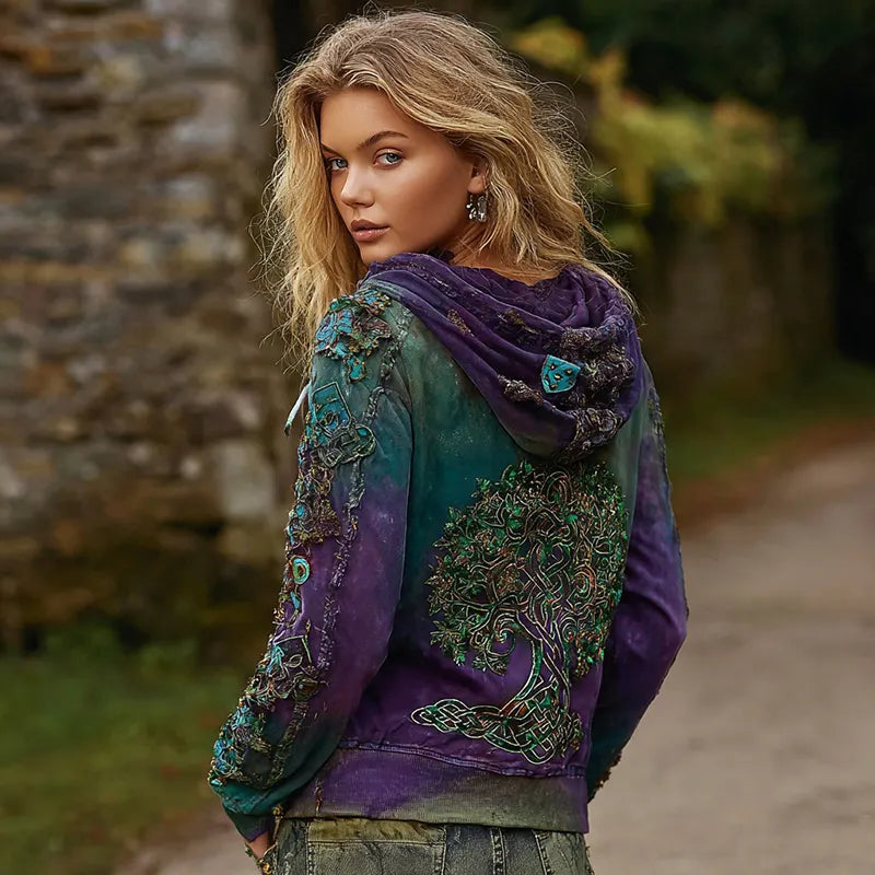 Purple green