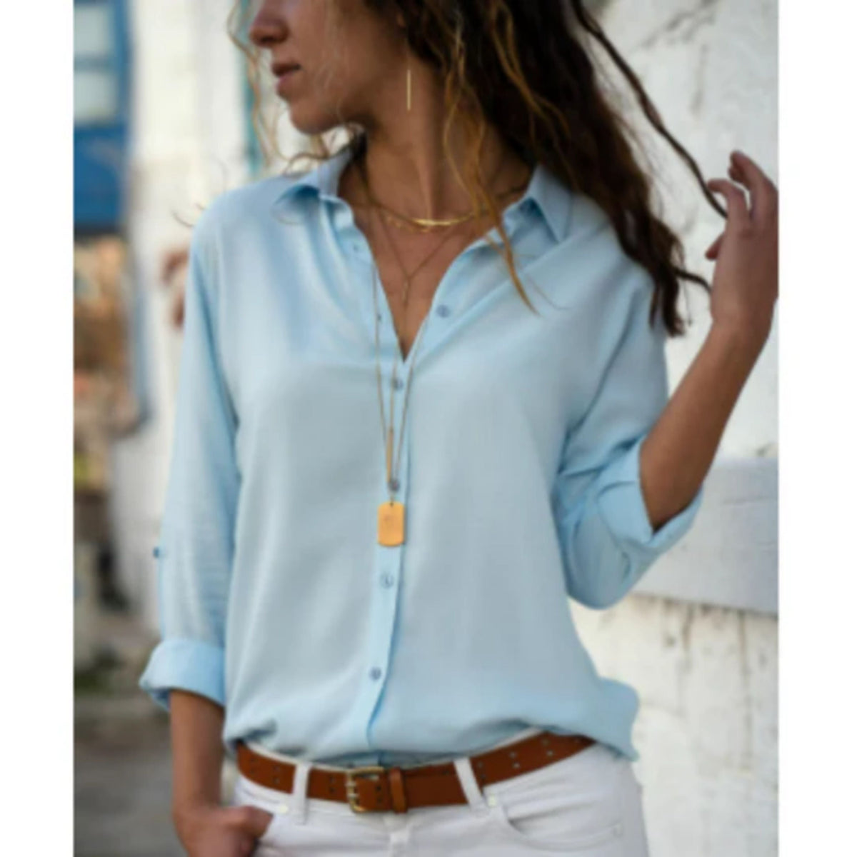 A Vintage Style Shirt with Delicate Timeless Details