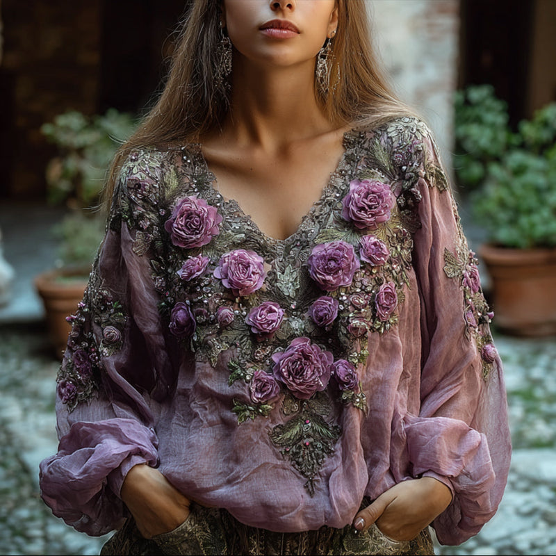 Vintage Inspired Top