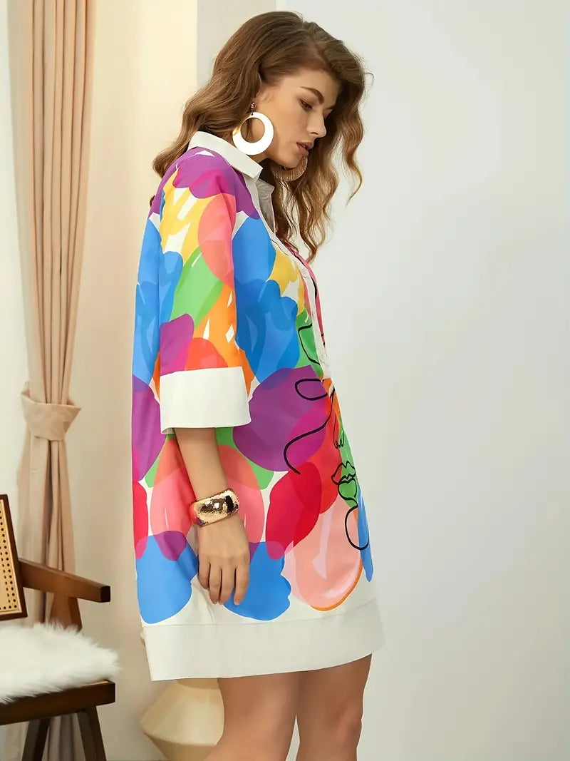 Classic Vintage Dress with a Flattering Fit