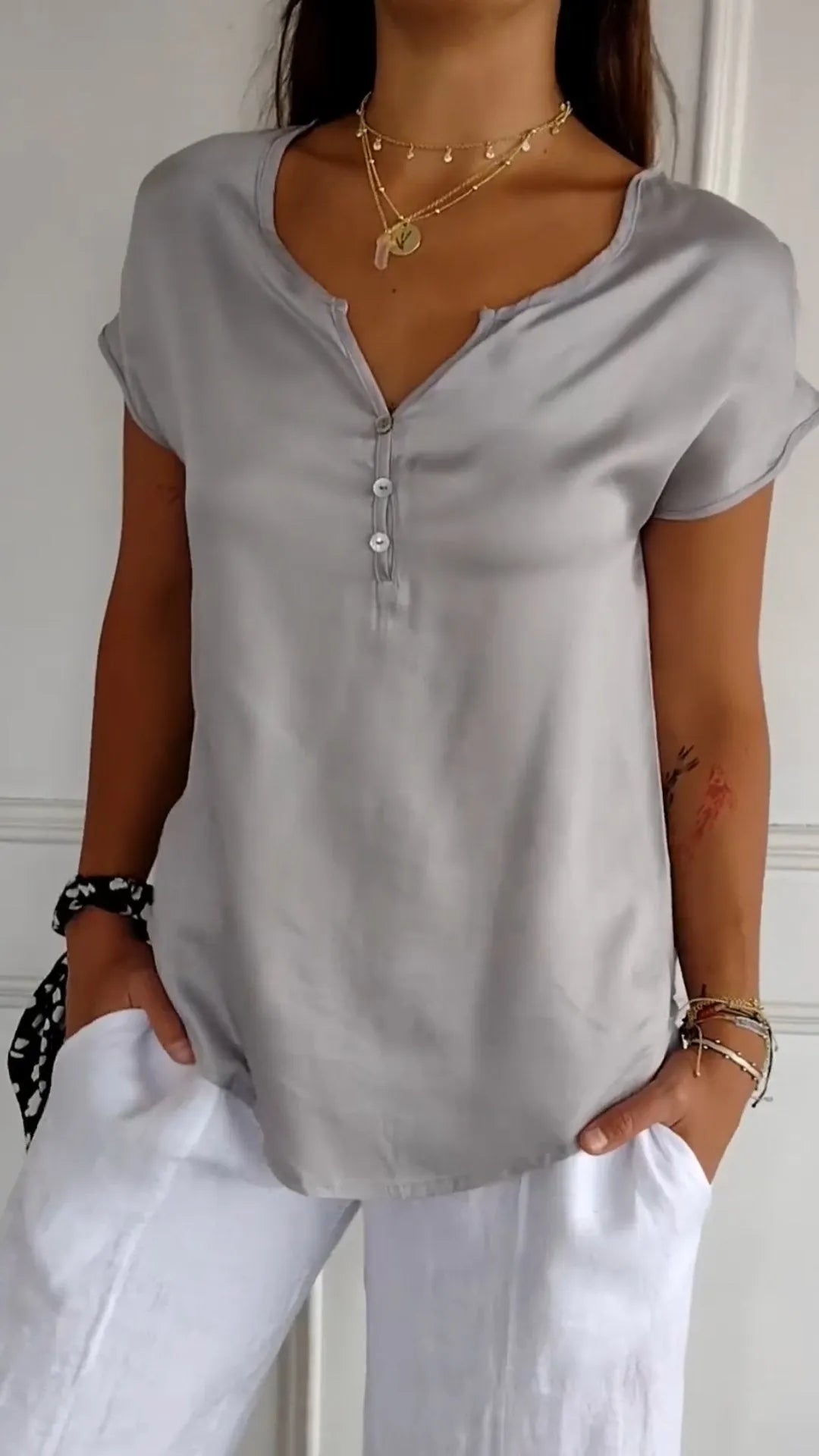 Beautifully Balanced T-Shirt with Timeless Character