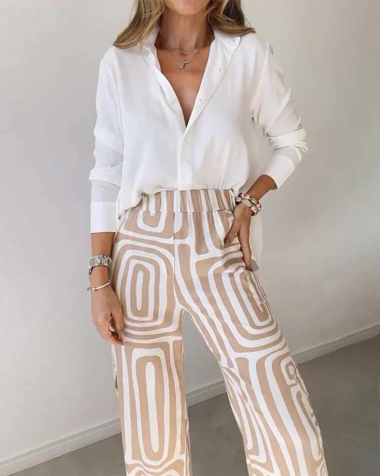 Well Tailored Blouse with a Graceful Silhouette