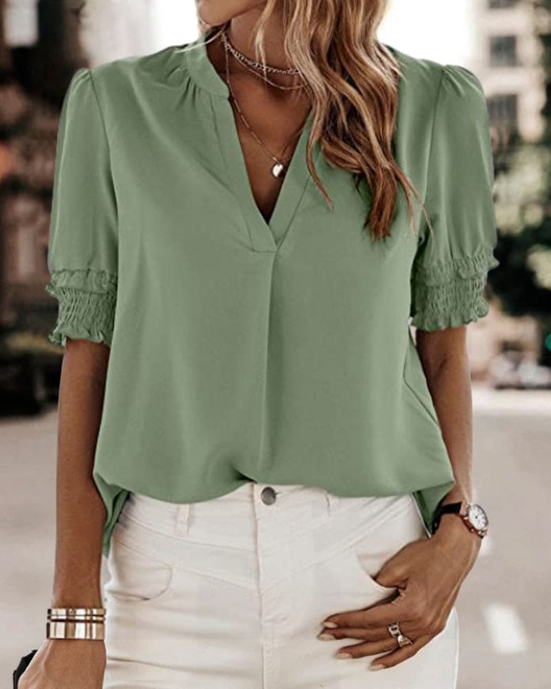 Beautifully Finished Blouse in a Timeless Design