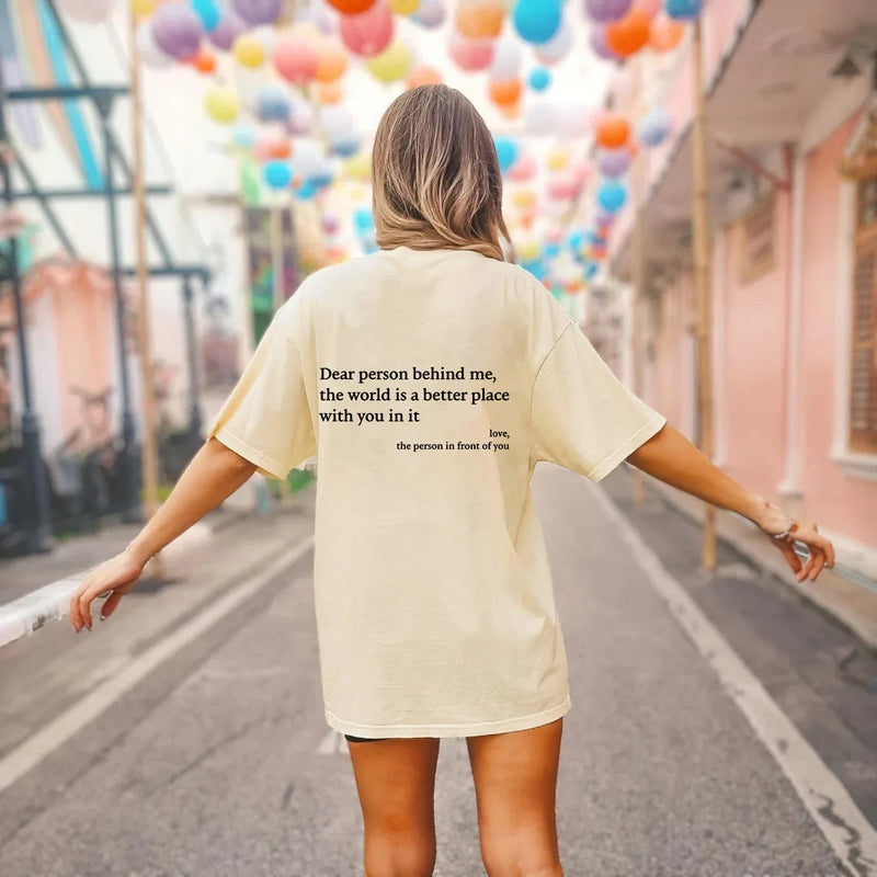 Well Tailored T-Shirt with a Graceful Silhouette