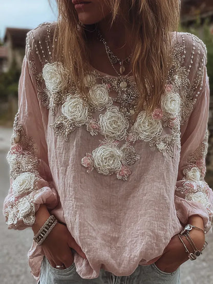 Timeless Vintage Style Top