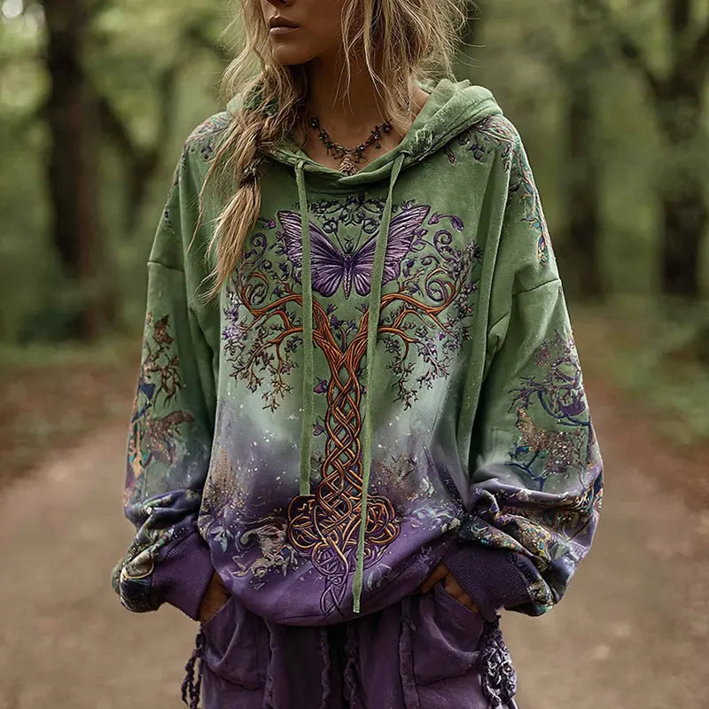 Purple green