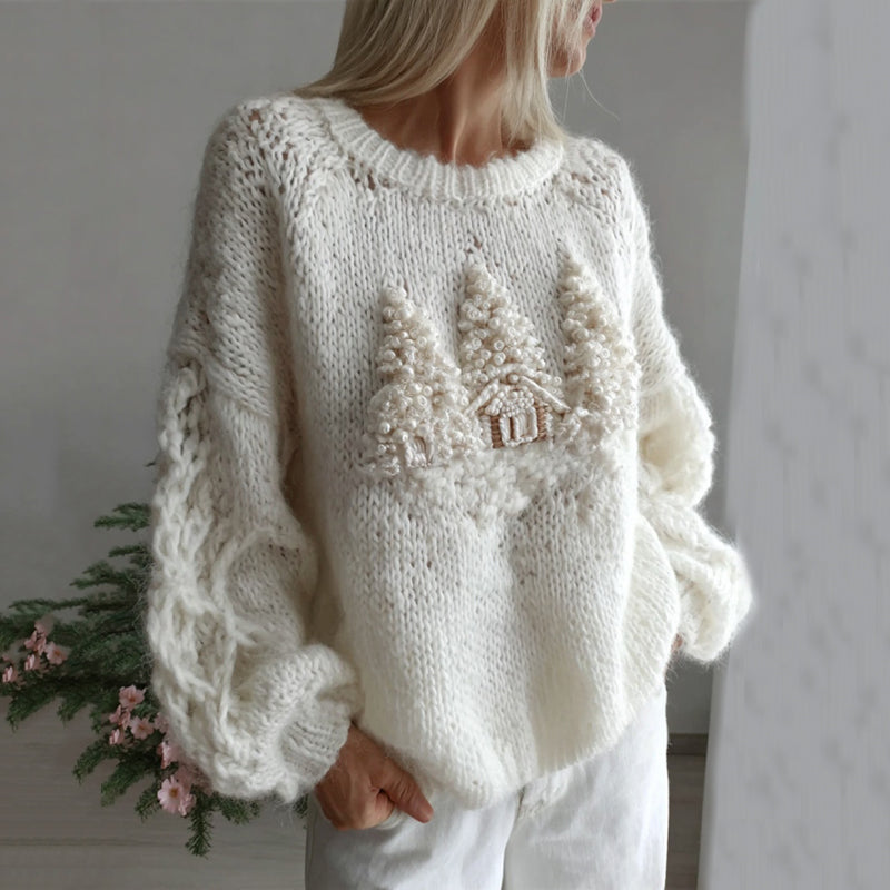 Gracefully Designed Sweater