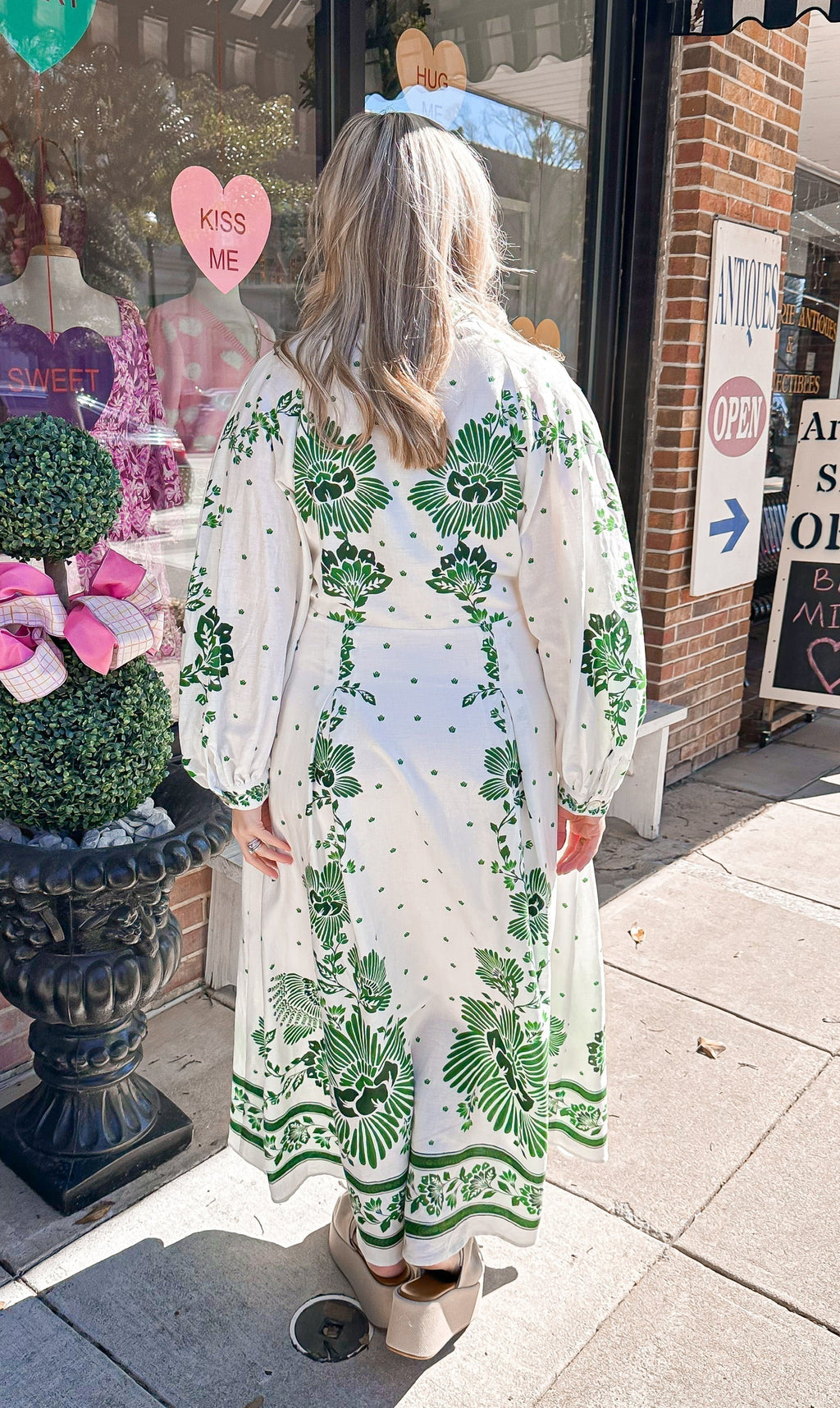 A Vintage Style Dress with Delicate Timeless Details