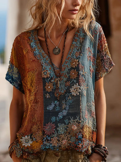Vintage Inspired Top