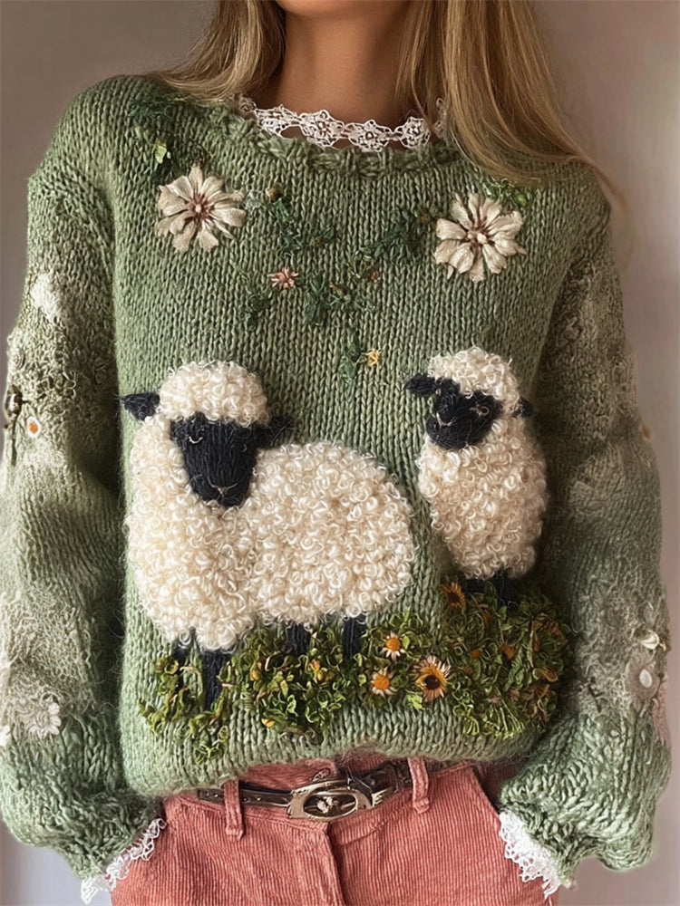 Timeless Vintage Style Sweater