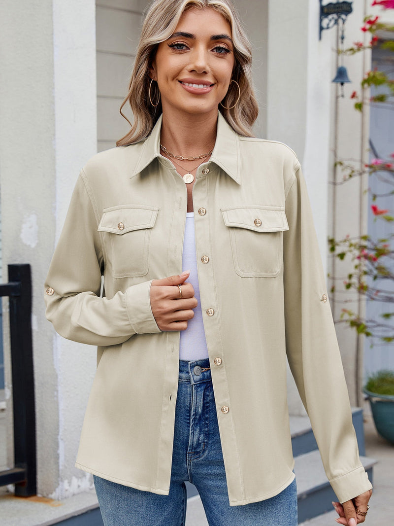 Well Tailored Shirt with a Graceful Silhouette