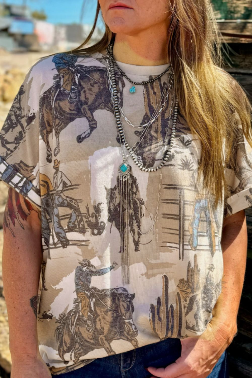 Beautifully Balanced T-Shirt with Timeless Character