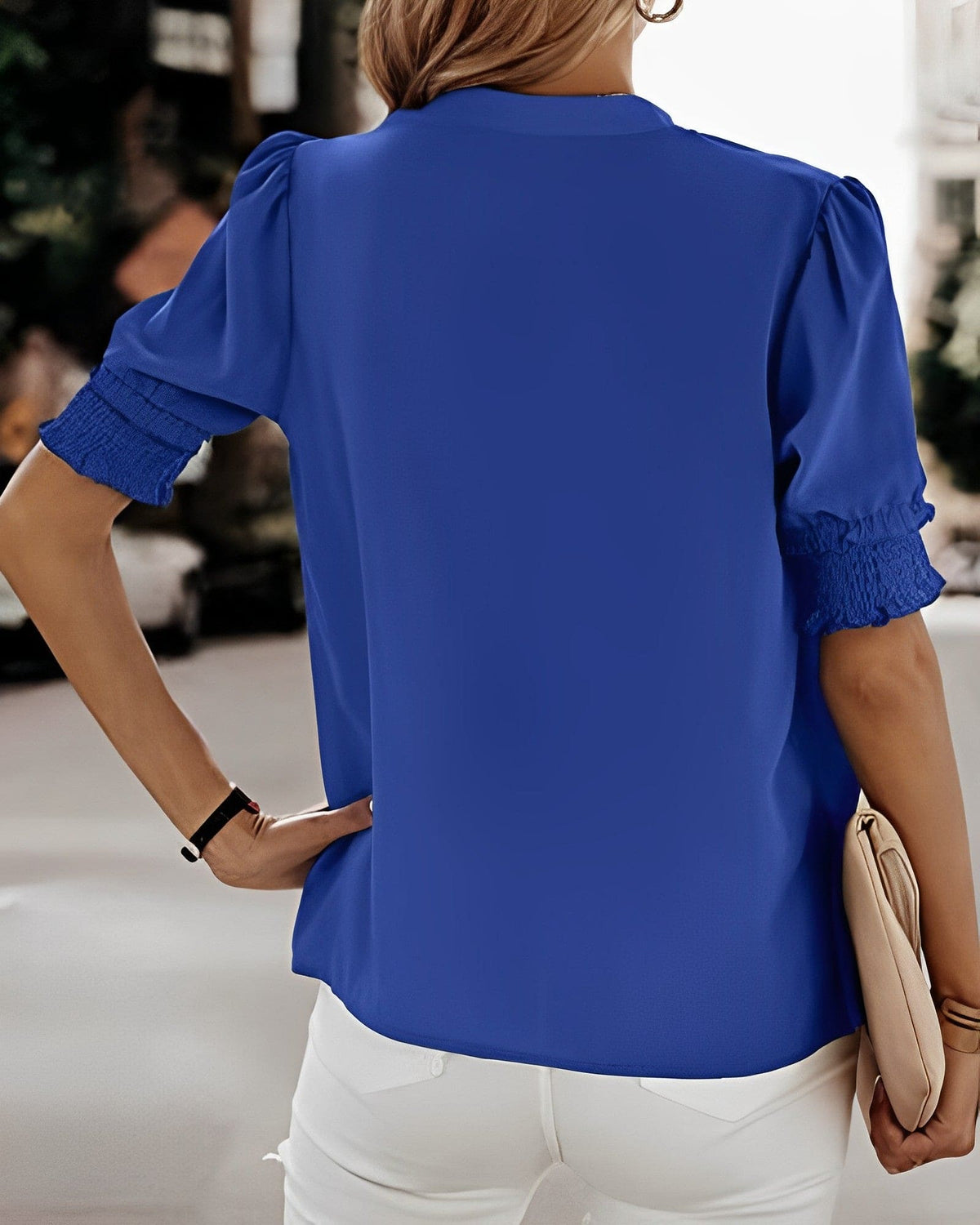 Beautifully Finished Blouse in a Timeless Design