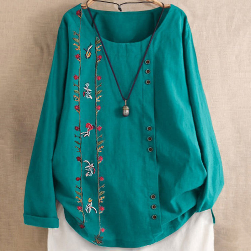 Timeless Vintage Style Blouse