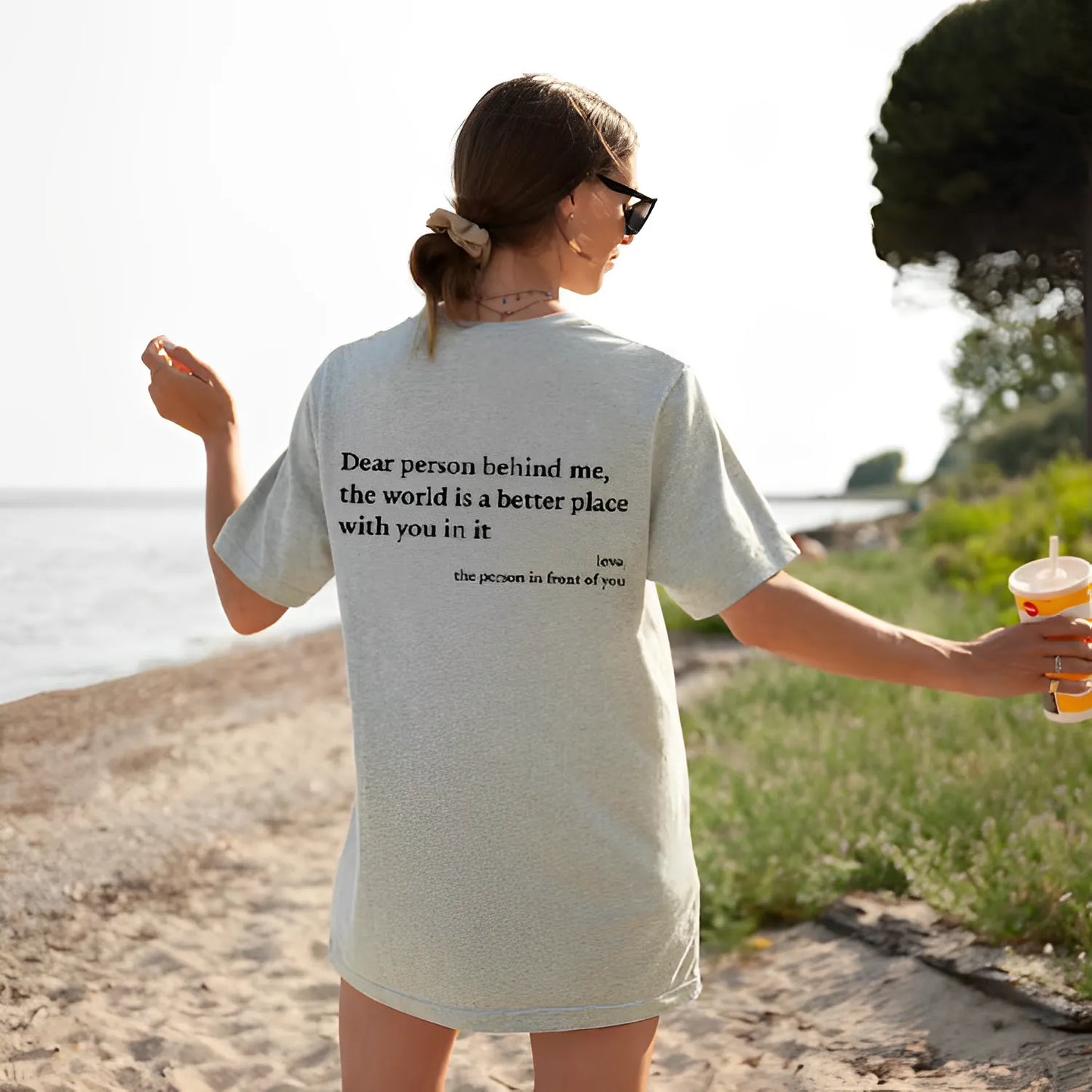 Well Tailored T-Shirt with a Graceful Silhouette