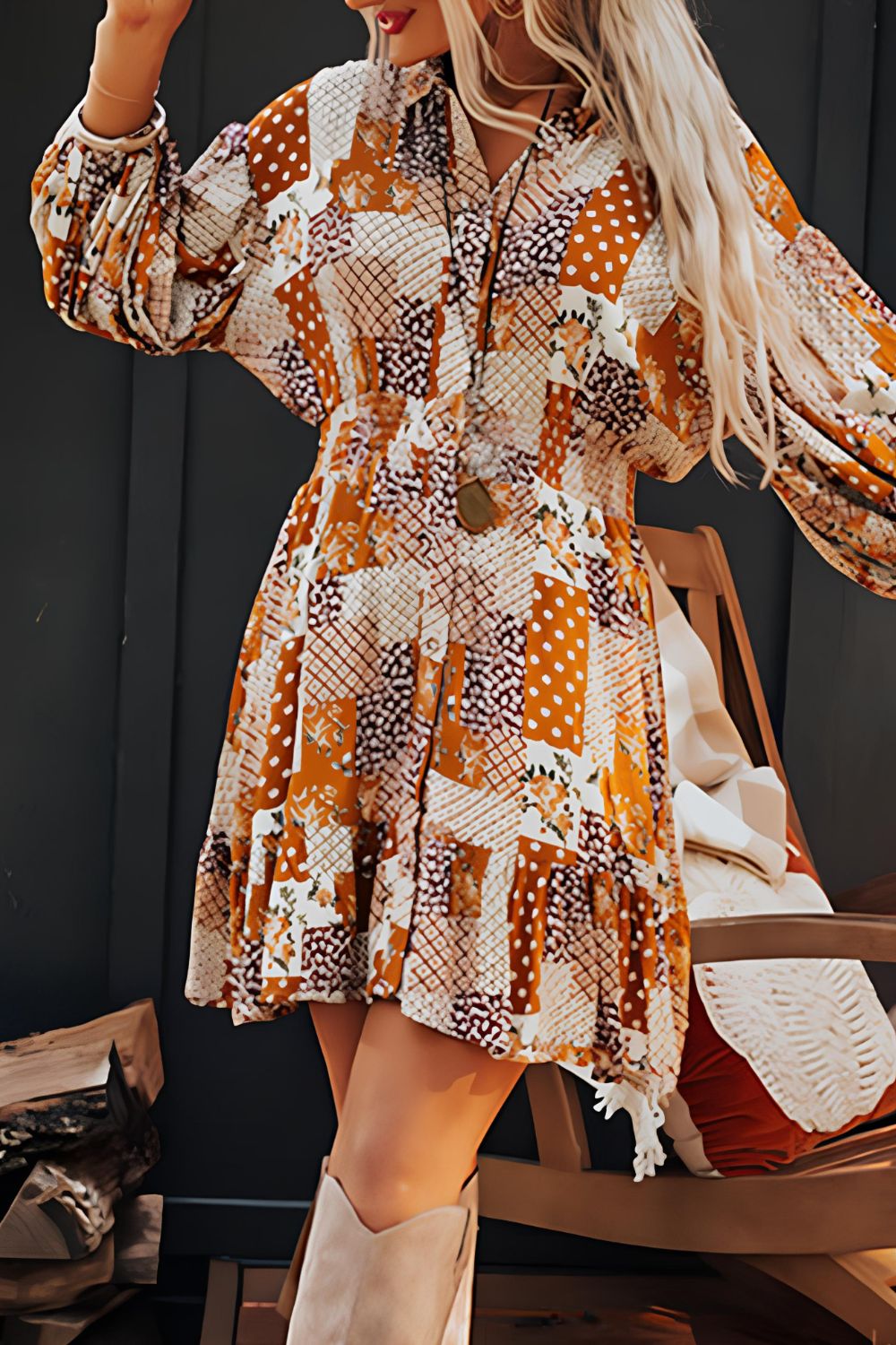 Vintage Inspired Dress with a Contemporary Edge