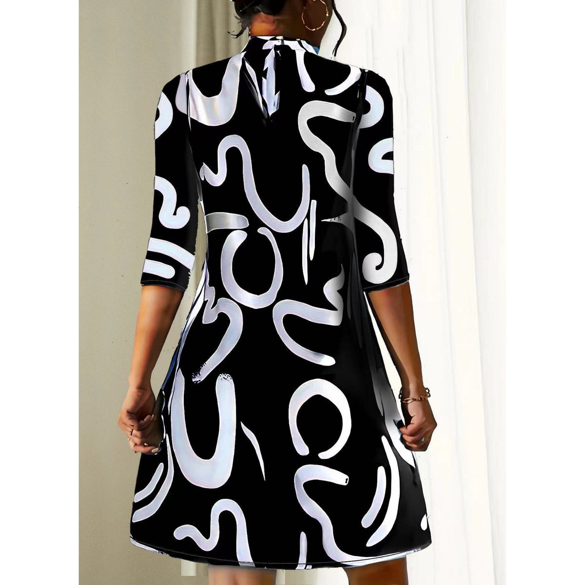 Gracefully Styled Dress for Any Occasion