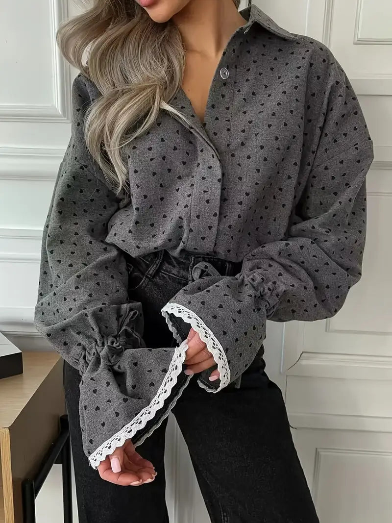 Classic Vintage Blouse with a Flattering Fit