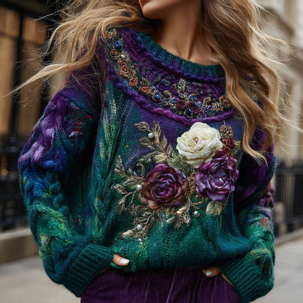 Purple green