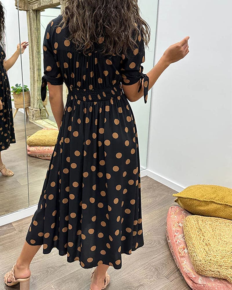 A Vintage Style Dress with Delicate Timeless Details