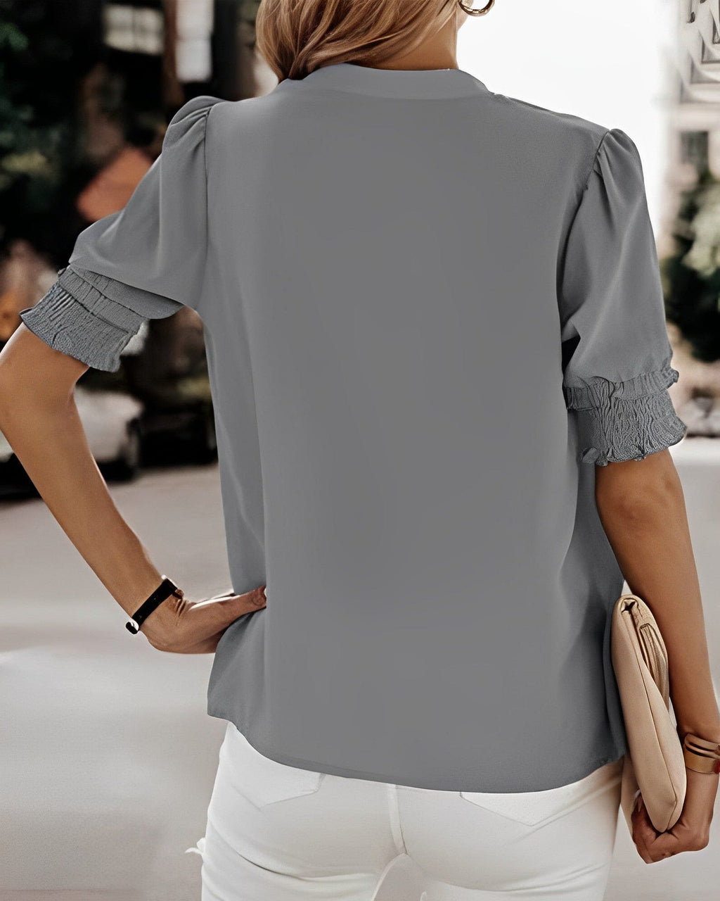 Beautifully Finished Blouse in a Timeless Design