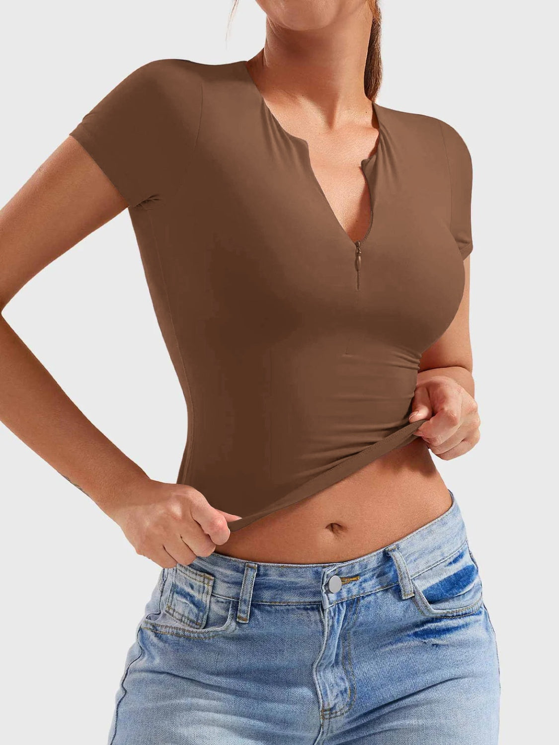 Well Tailored T-Shirt with a Graceful Silhouette