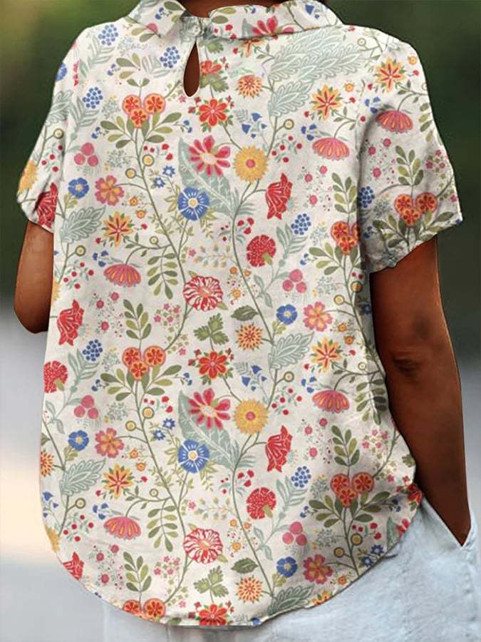 Vintage Inspired Blouse with a Contemporary Edge