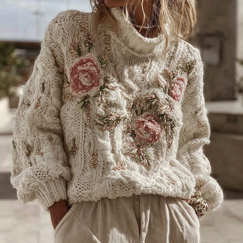 Gracefully Designed Sweater