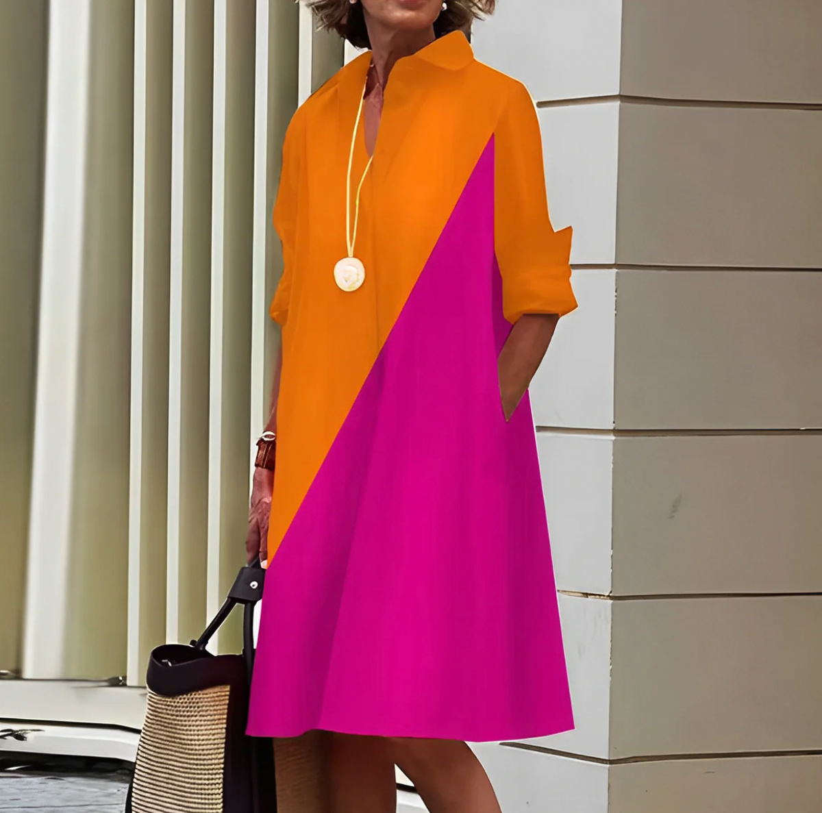 Orange/Pink