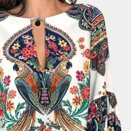 A Vintage Style Blouse with Delicate Timeless Details