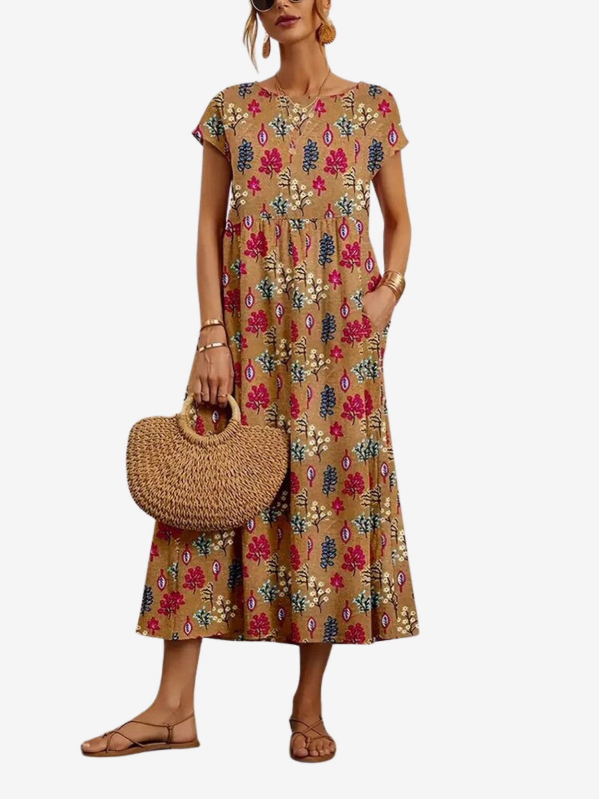 A Vintage Style Dress with Delicate Timeless Details