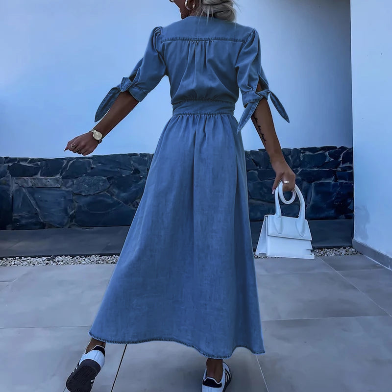 A Vintage Style Dress with Delicate Timeless Details